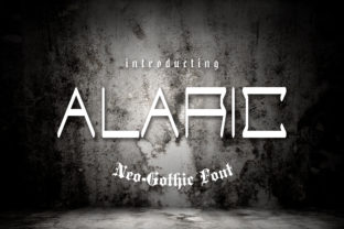 Alaric: A Modern Display Typeface for Polished Brand Identity