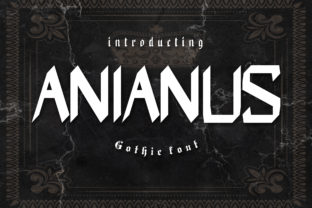Anianus: The Modern All-Caps Display Font for Campaign Design