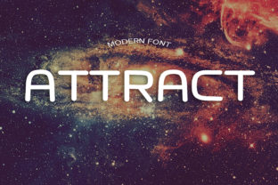 Attract: The Futuristic Display Font for Standout Branding