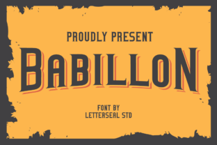 Babillon Typeface: Bold Display Fonts for Modern Brand Identity
