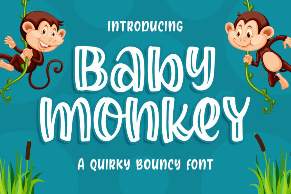 Baby Monkey Typeface: The Playful Display Font for Bold Campaigns