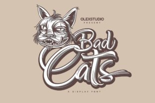 Bad Cats Display Font: A Bold Editorial Choice for Modern Design