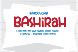 Bashirah: A Friendly Handwritten Display Font for Digital Branding