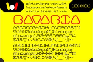 Bavaria Free Download: The Ultimate Techno Display Font