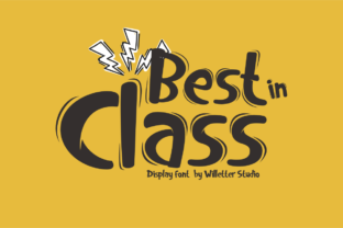 Best in Class: The Unique Display Font for Handmade Brands