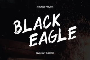 Black Eagle Typeface for Bold Digital Branding