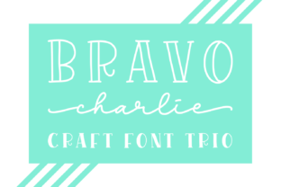 Bravo Charlie Display Font Review for Campaign Design