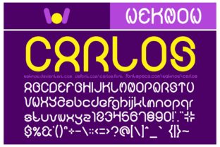 Carlos: A Quirky Display Font for Authentic Editorial Design