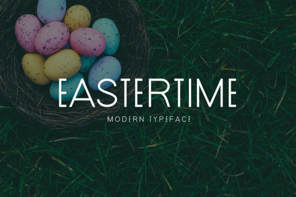 Eastertime Display Font for Modern Brand Campaigns