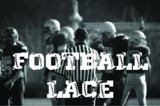 Football Lace: A Bold Display Font for Sports Editorial Design