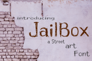 JailBox: The Rugged Display Typeface for High-Impact Campaigns
