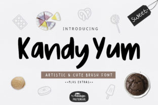 Kandy Yum: The Playful Display Font for Campaign Visuals