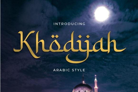 Khodijah Typeface Review: A Charming Display Font for Elegant Branding