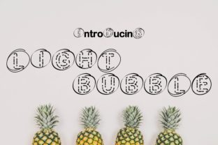 Light Bubble Typeface Review: A Friendly Display Font for Editorial Design