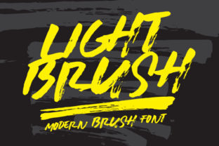 Lightbrush Typeface Review: Organic Display Fonts for Authentic Branding