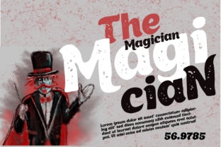 Magician: A Playful Display Font for Creative Crafters