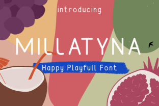 Millatyna Display Font: A Playful Upgrade for Small Business Branding