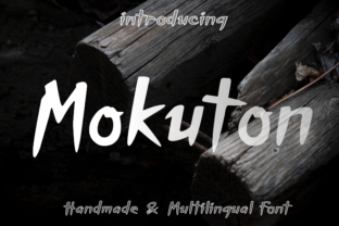 Mokuton Display Font Review for Campaign Design