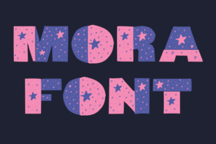 Mora Typeface: A Handdrawn Display Font for Authentic Branding