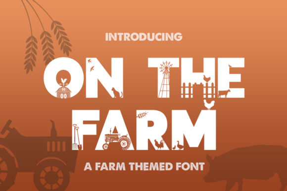 On the Farm Typeface: A Relaxed Display Font for Editorial Projects