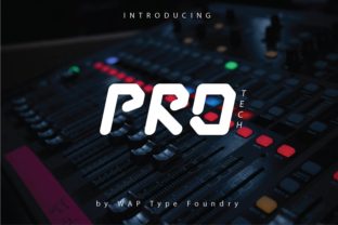 Pro Tech Typeface: Elevating Digital Brand Identity
