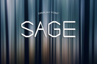 Sage: A Modern Display Font for Elegant Brand Identity