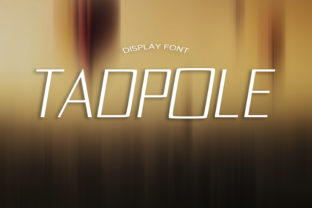 Tadpole Typeface Review: A Blocky Display Font for Editorial Elegance